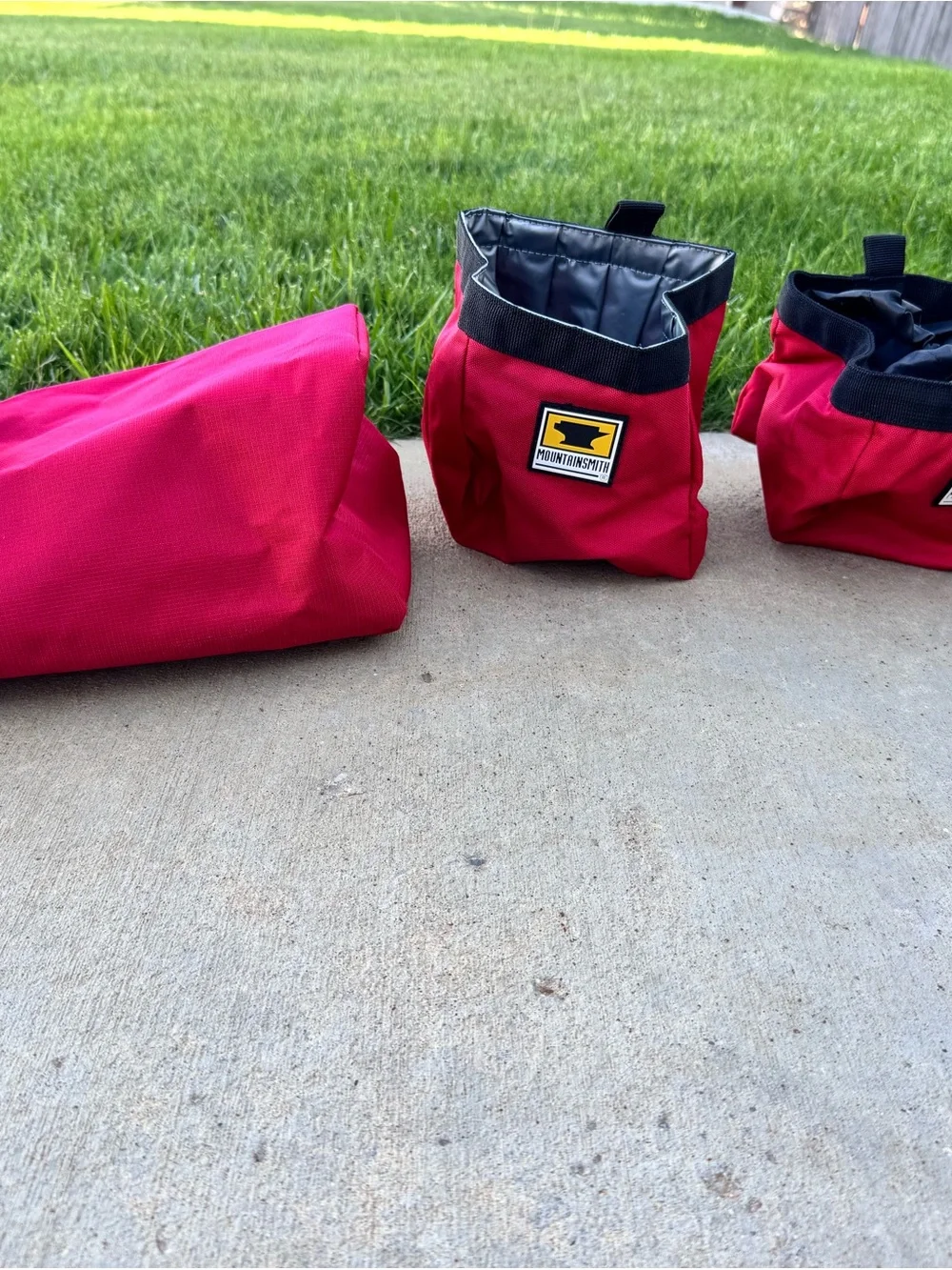 Mountainsmith Red K9 Cube with Front & Back Pocket